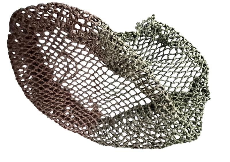 Canadian Two Tone Camouflaged Helmet Net - Nice Used Condition — image 3