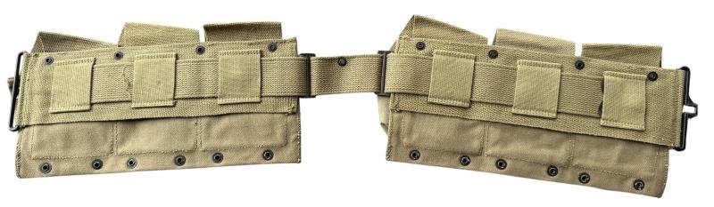 U.S. M1937 Browing Automatic Rifle Cartridge Belt - Unissued Condition — image 2
