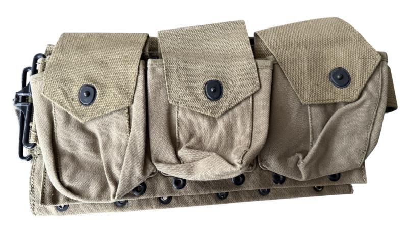 U.S. M1937 Browing Automatic Rifle Cartridge Belt - Unissued Condition — image 3