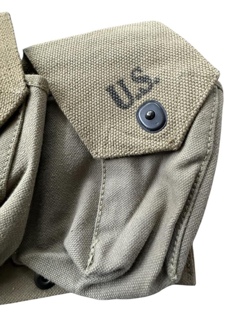 U.S. M1937 Browing Automatic Rifle Cartridge Belt - Unissued Condition — image 5