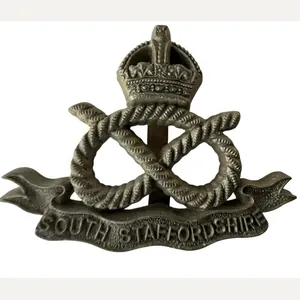 British (Airborne) Economy i.e. Plastic South Stafford Cap Badge - …