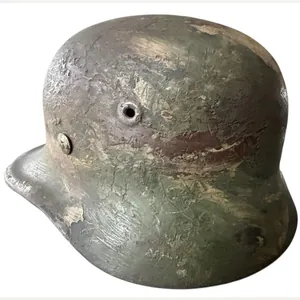 WH (HEER) M40 Three Tone 'Normandy' Camouflage Helmet - Nice …