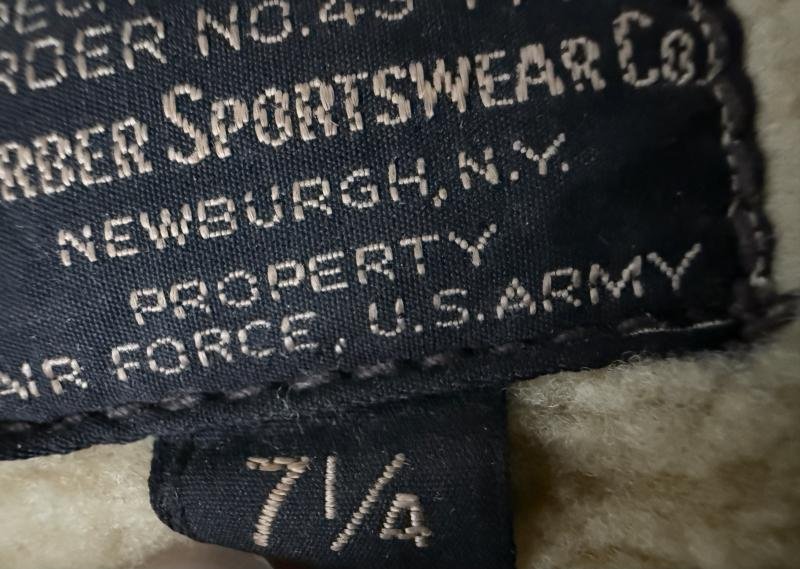 U.S. Air Force B-2 Flying Cap - Nice Used Condition — image 9