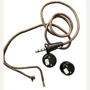 British Royal Air Force and/or Glider Pilot Earphones & Wiring …