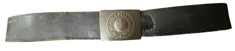 WH (Heer) EM/NCO's Belt & Buckle - Nice Used Condition — image 2