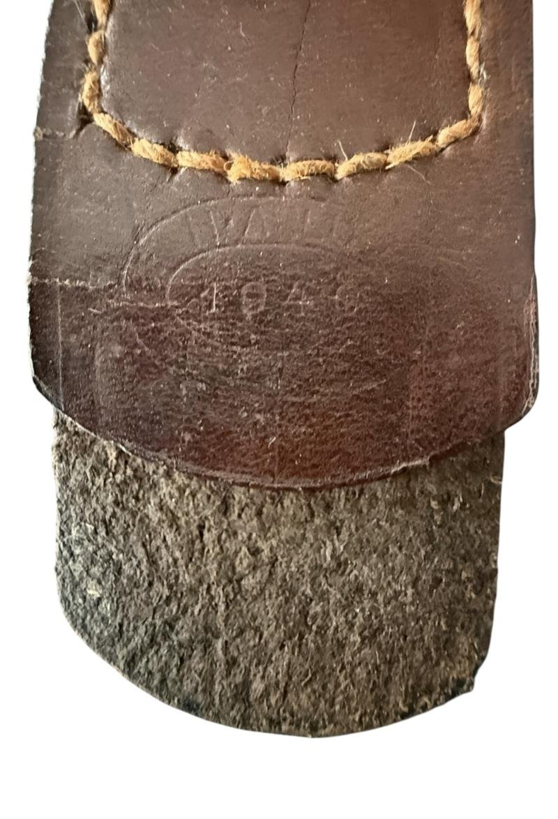 WH (Heer) EM/NCO's Belt & Buckle - Nice Used Condition — image 6