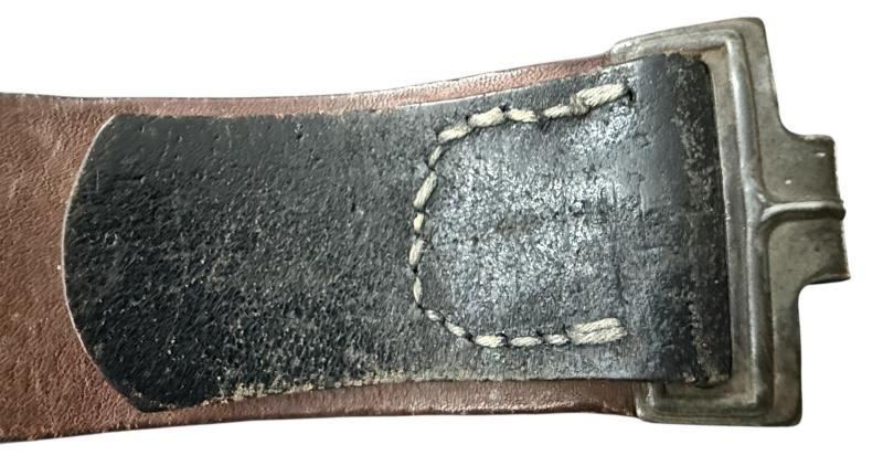 WH (Heer) EM/NCO's Belt & Buckle - Nice Used Condition — image 7