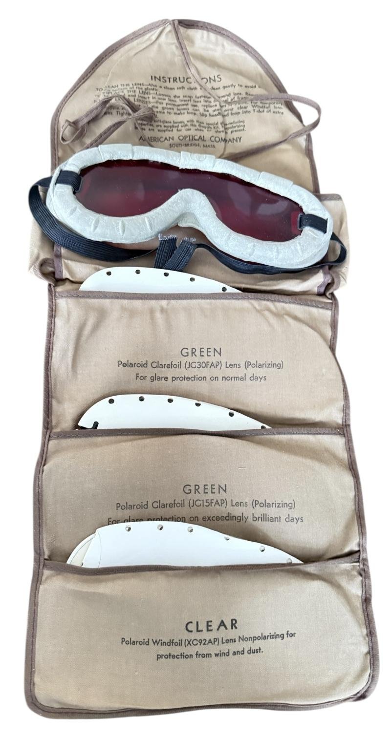 U.S. Tank i.e. Crash Helmet Complete With Earphones And Goggles - Nice Used Condition — image 14