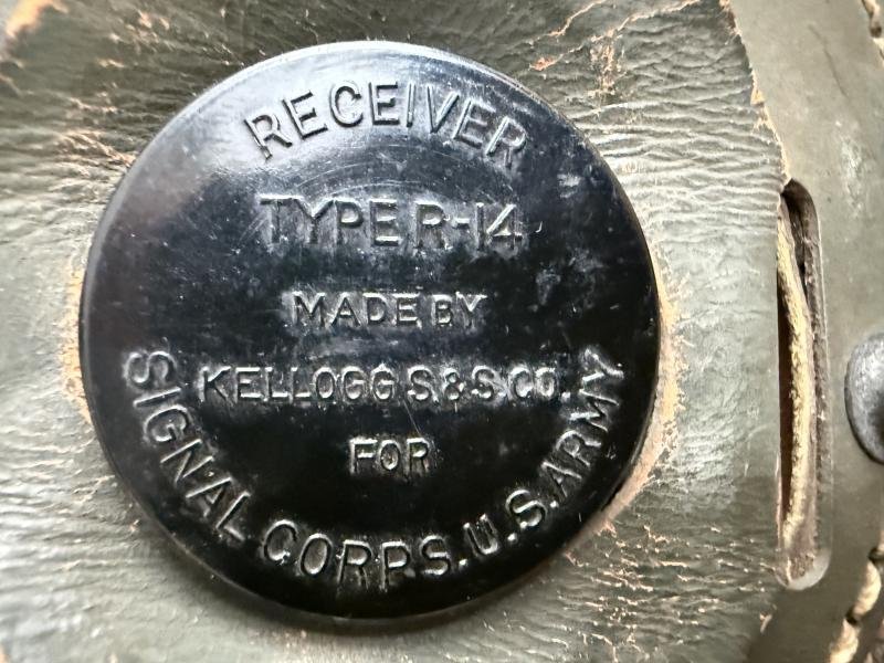 U.S. Tank i.e. Crash Helmet Complete With Earphones And Goggles - Nice Used Condition — image 16