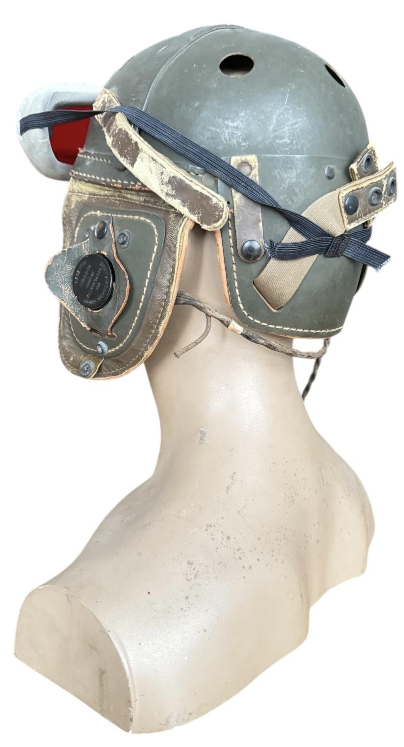 U.S. Tank i.e. Crash Helmet Complete With Earphones And Goggles - Nice Used Condition — image 5