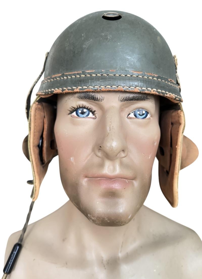 U.S. Tank i.e. Crash Helmet Complete With Earphones And Goggles - Nice Used Condition — image 7