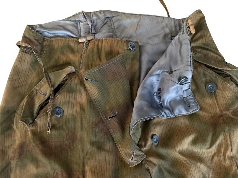 Wehrmacht Non-Reversible 'Sumpftarn' Camouflage Uniform - Nice Used Condition — image 13