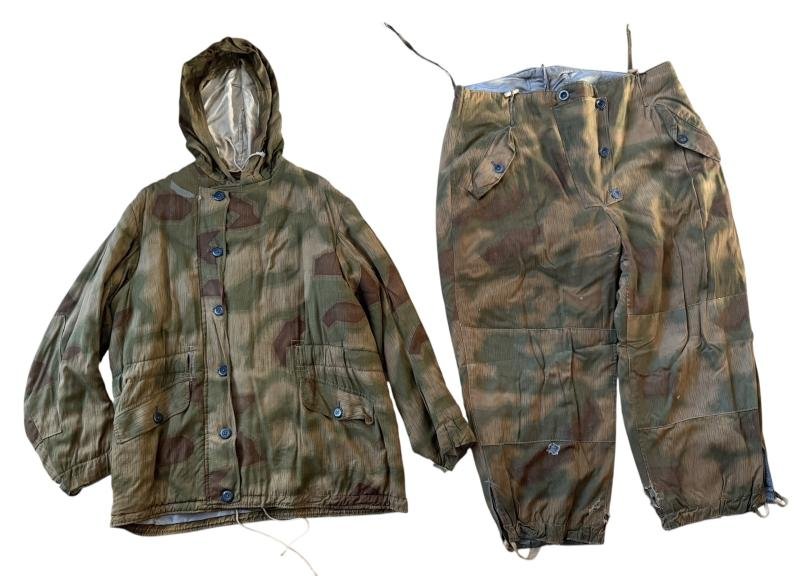 Wehrmacht Non-Reversible 'Sumpftarn' Camouflage Uniform - Nice Used Condition — image 18