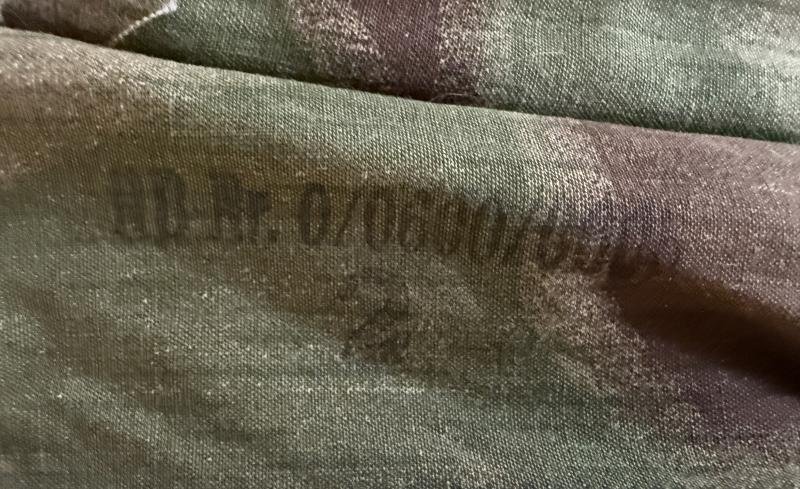 Wehrmacht Non-Reversible 'Sumpftarn' Camouflage Uniform - Nice Used Condition — image 9