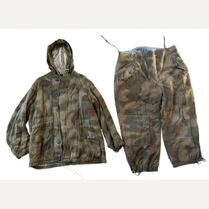 Wehrmacht Non-Reversible 'Sumpftarn' Camouflage Uniform - Nice Used Condition