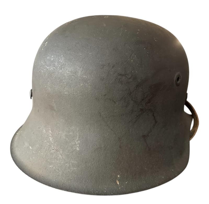 WH (Luftwaffe) Single Decal M42 Combat Helmet - Nice Used Condition — image 5