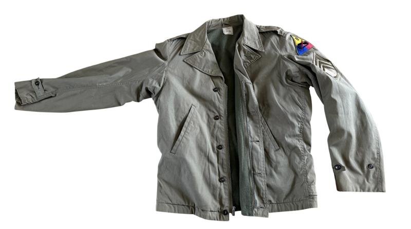 U.S. M1941 Field Jacket Mounted To 8th Armored Staff Sergeant - Near Mint Condition — image 2