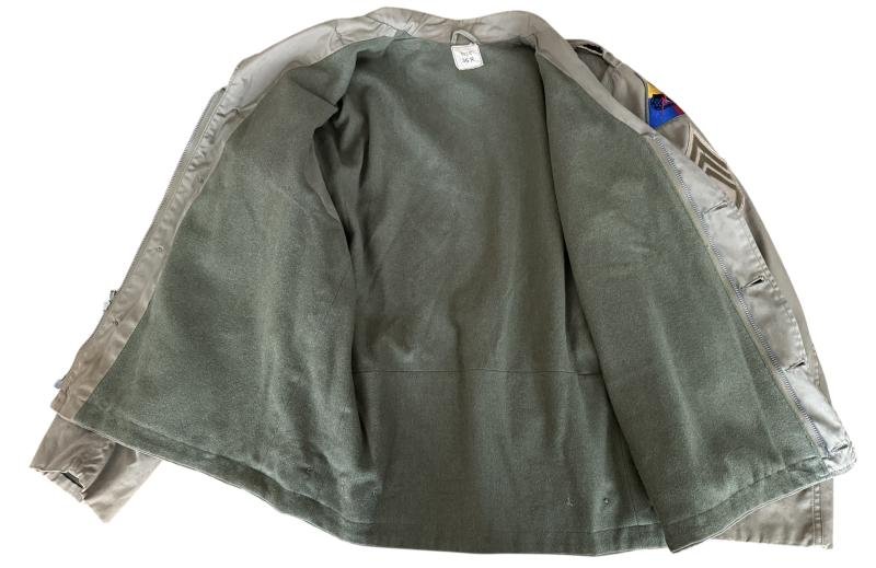 U.S. M1941 Field Jacket Mounted To 8th Armored Staff Sergeant - Near Mint Condition — image 7