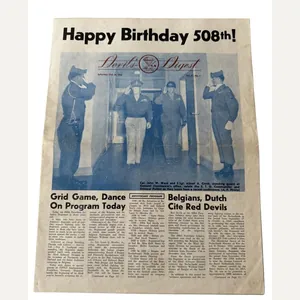 U.S. (Airborne) 508th PIR Devils Digest Magazine October 1945 - …