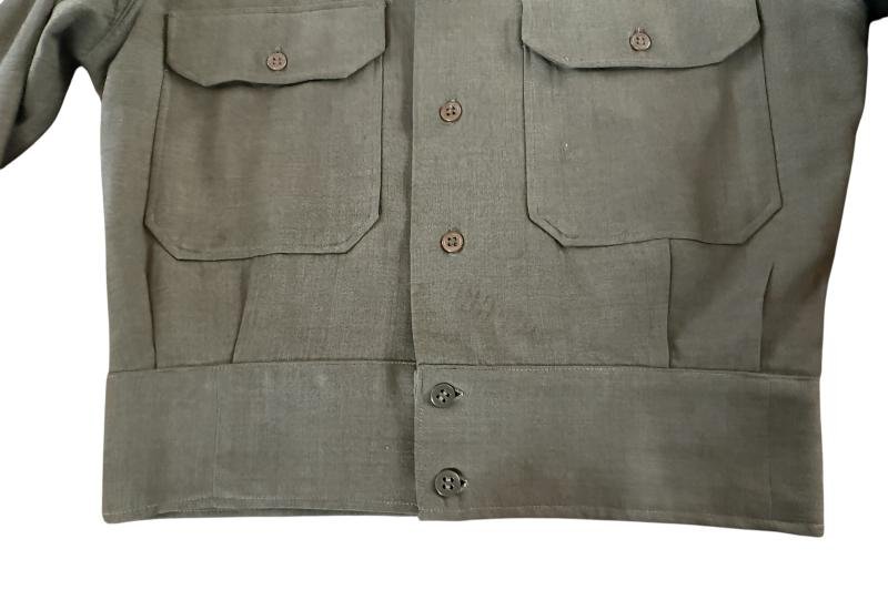 U.S. Air Force Flanel Shirt Taylored To IKE Pattern & Wool Trousers - Nice Used Condition — image 5