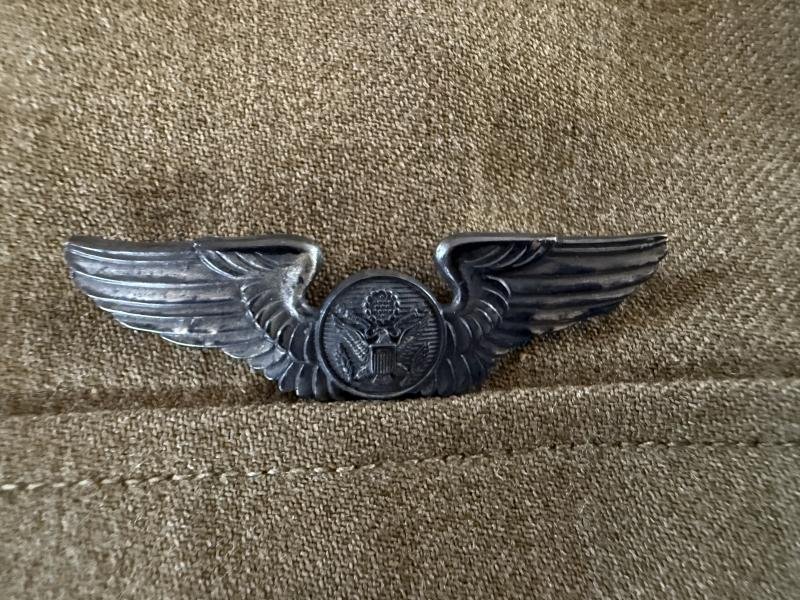 U.S. Air Force Flanel Shirt Taylored To IKE Pattern & Wool Trousers - Nice Used Condition — image 7