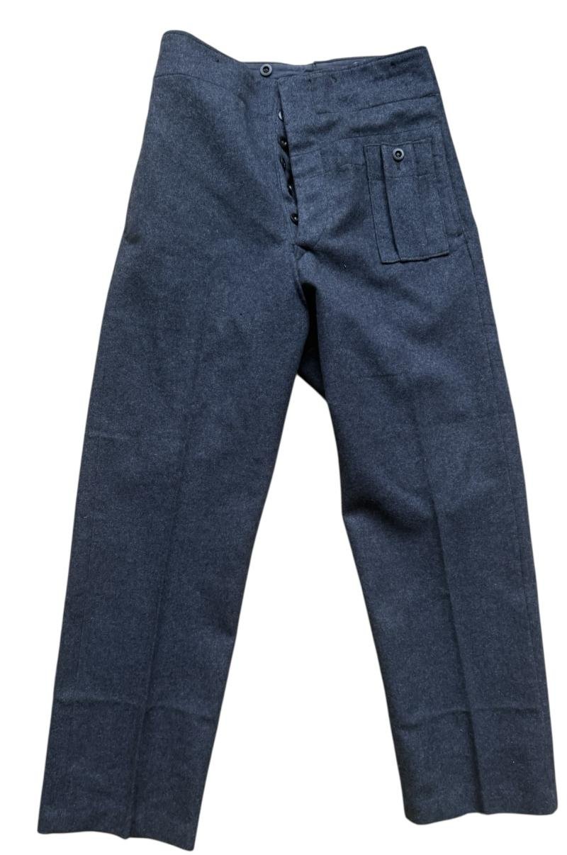 British Royal Air Force Battle Dress Blouse & Trousers 1944 - Nice Used Condition — image 14