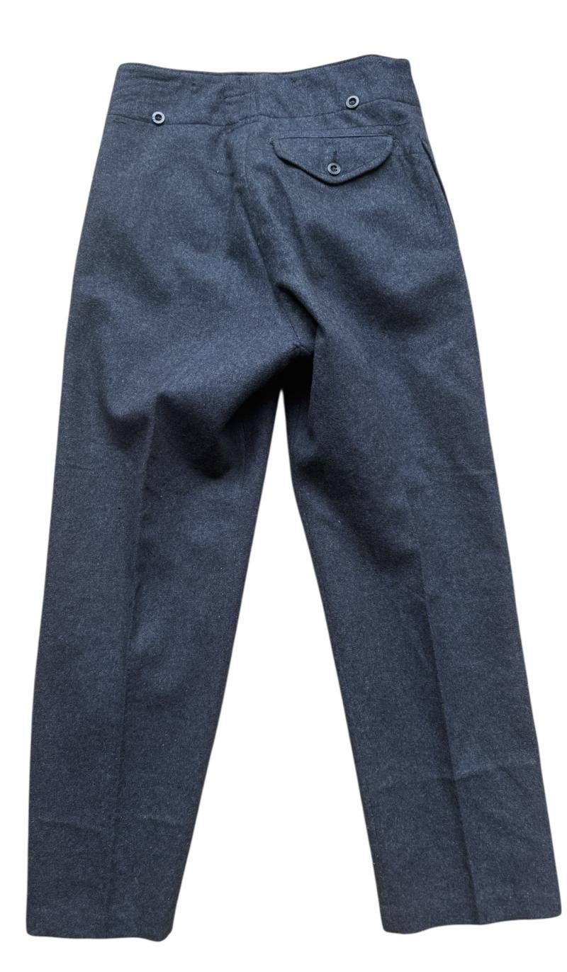 British Royal Air Force Battle Dress Blouse & Trousers 1944 - Nice Used Condition — image 15