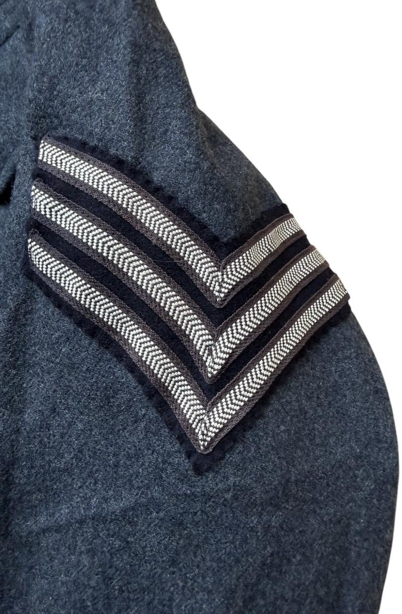 British Royal Air Force Battle Dress Blouse & Trousers 1944 - Nice Used Condition — image 7