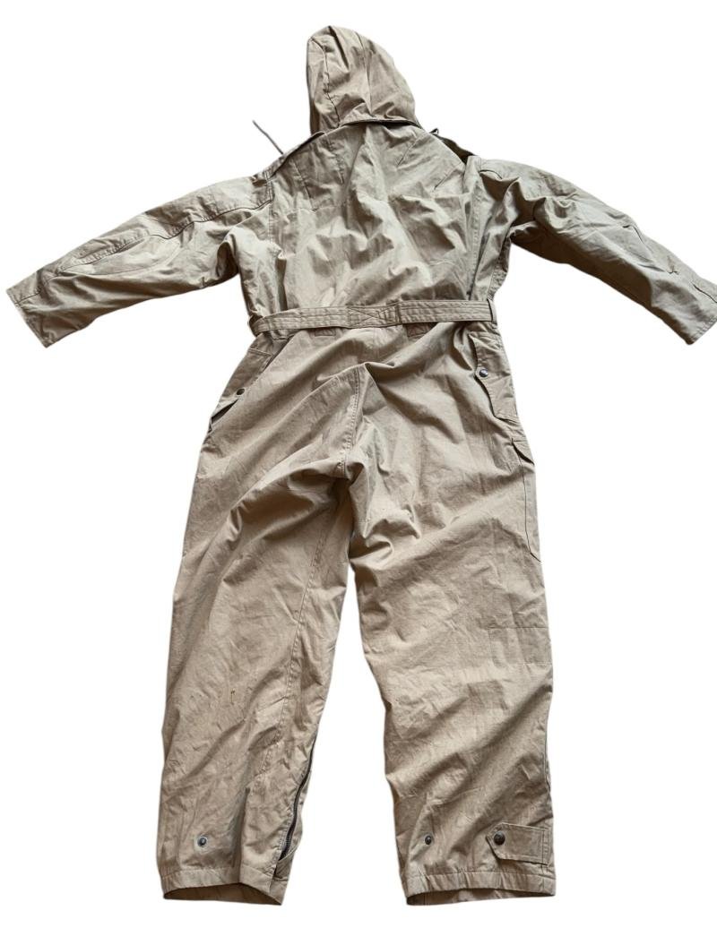 British Tank Crew Overall & Hood Sized 4 Dated 1945 - Mint Condition — image 2