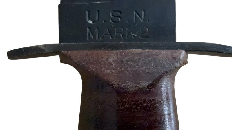 U.S. Navy MK2 Fighting Knife i.e. KA Bar 'Camillus' - Mint Condition — image 4