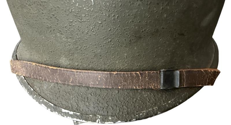 U.S. M1 Helmet Fitted With M1 Westinghouse Liner - Nice Used Condition — image 5