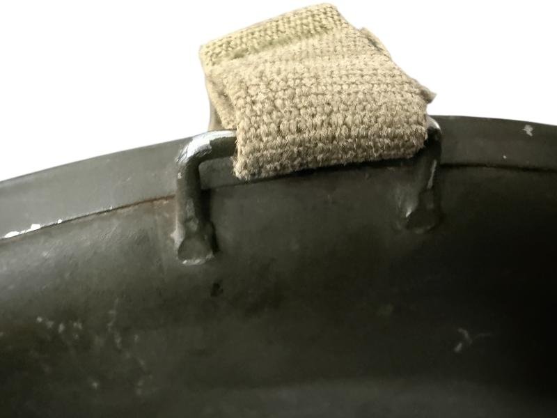 U.S. M1 Helmet Fitted With M1 Westinghouse Liner - Nice Used Condition — image 6