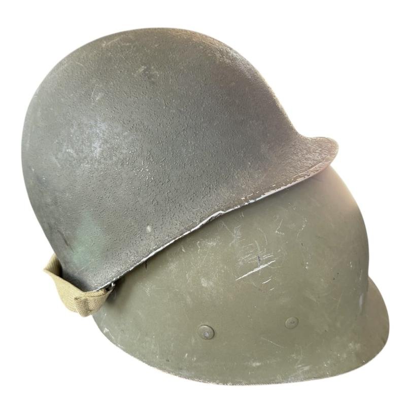 U.S. M1 Helmet Fitted With M1 Westinghouse Liner - Nice Used Condition — image 17
