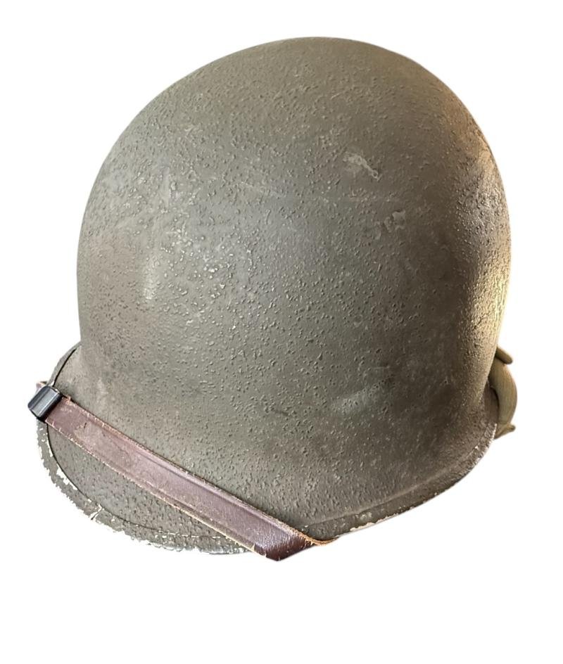 U.S. M1 Helmet Fitted With M1 Westinghouse Liner - Nice Used Condition — image 2