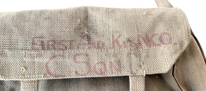 British Airborne Surgical Haversack 1944 - Nice Used Condition — image 7