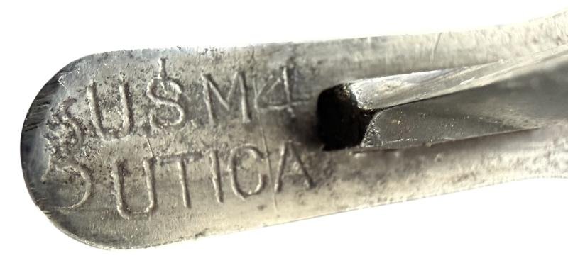 U.S. M4 Bayonet Makers Marked 'Utica' - Nice Used Condition — image 10