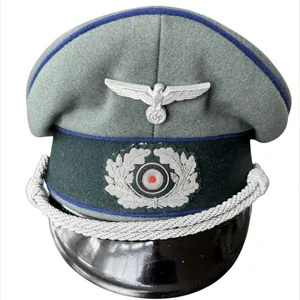 WH (Heer) Medical Officer's Visor Cap - Nice Used Condition