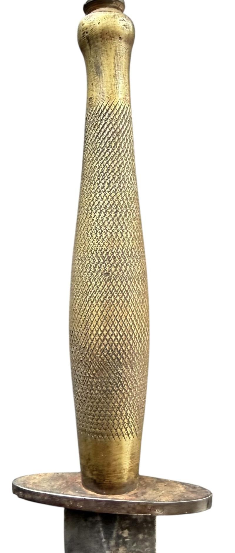 British and/or Commando 2nd Pattern Fairbairn-Sykes Fighting Knife 'Wilkinson Sword' Edged - Nice Used Condition — image 5