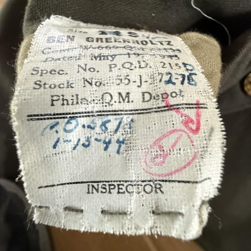 U.S. WAAC Nurse Jacket 1942 & Reproduction Skirt - Nice Used Condition — image 9