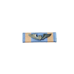 WWII US Ribbon Bar Air Medal With Wing