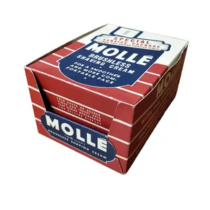 WWII US Mollé Shaving Cream Box