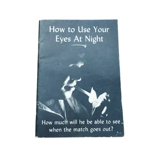 WWII US How To Use Your Eyes At Night Booklet