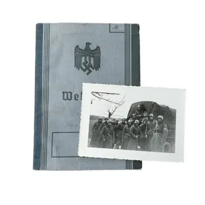 WWII German Wehrpass With Photo Frankfurt