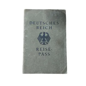 WWII German Reisepass Amsterdam Uithoorn