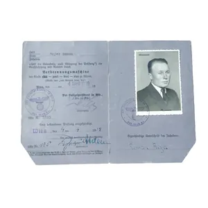 WWII German Fuhrershein