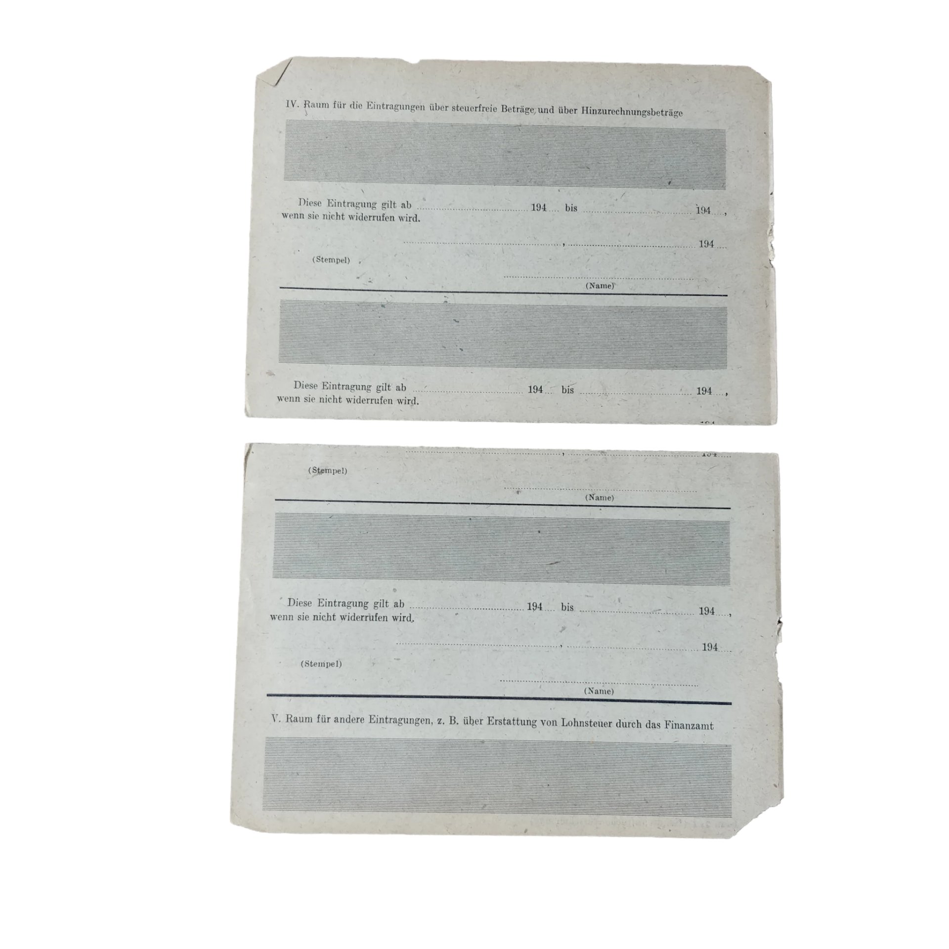 WWII German Arbeitsbuch With Documents Chemnitz — image 4