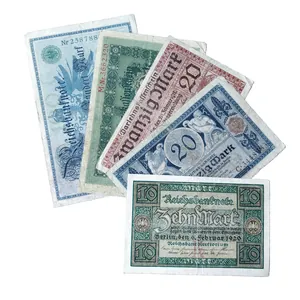 WWI-Era German Banknote Set