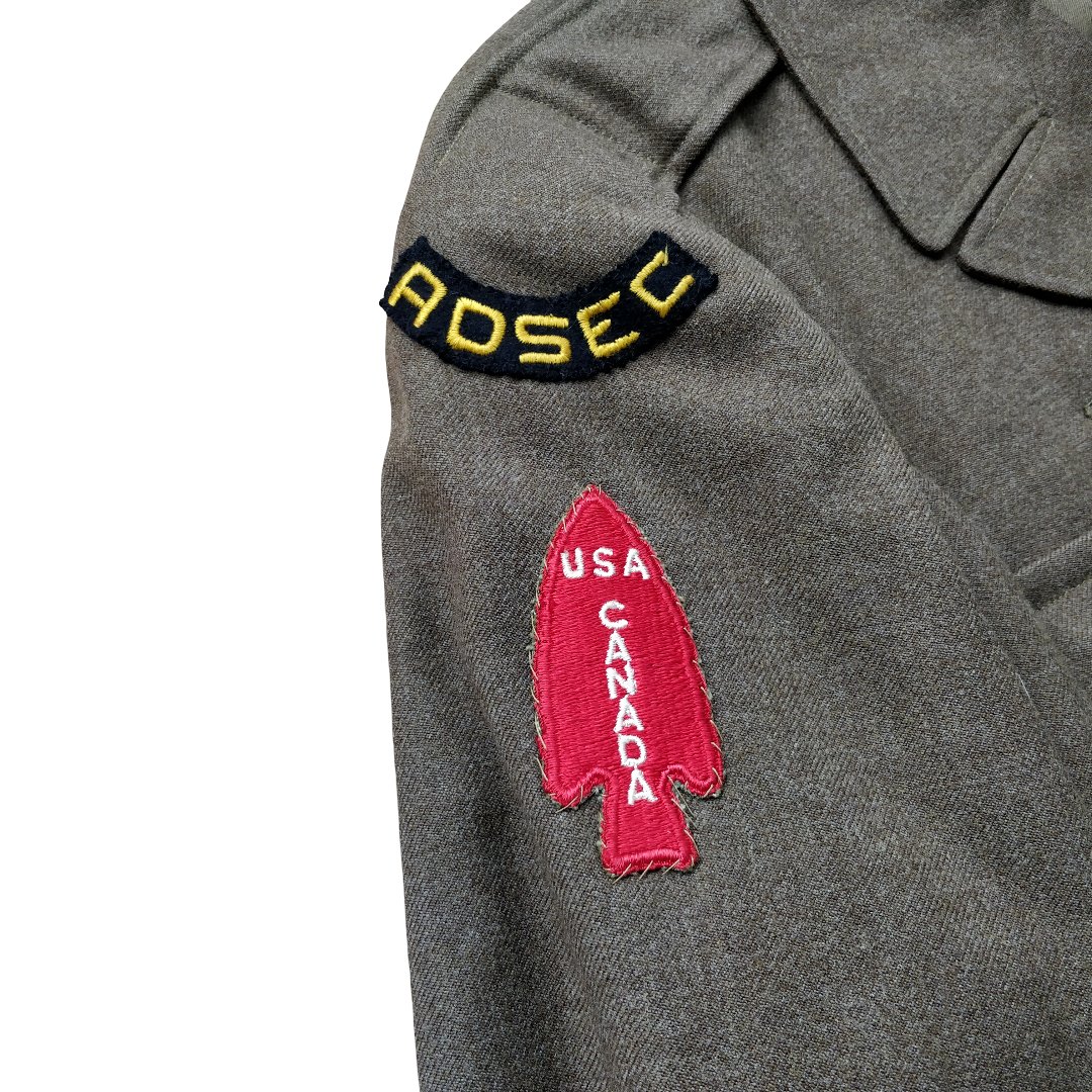 WWII US Ike Jacket First Special Service Forces ADSEC — image 2