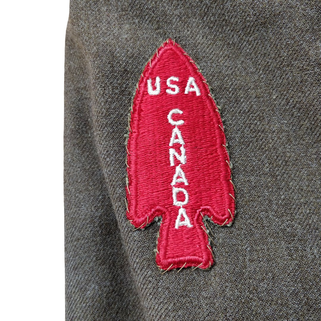 WWII US Ike Jacket First Special Service Forces ADSEC — image 4