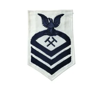 WWII US Navy Chief Petty Officer Blacksmith Rank Patch
